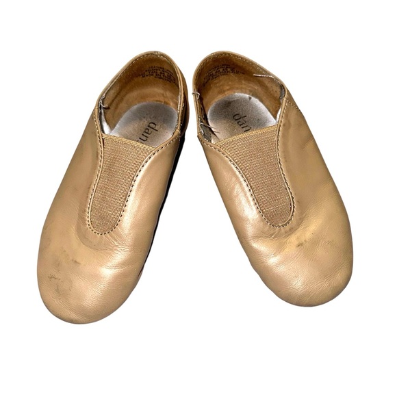 Danshuz Tan Slip-On Jazz Shoes - Picture 1 of 5
